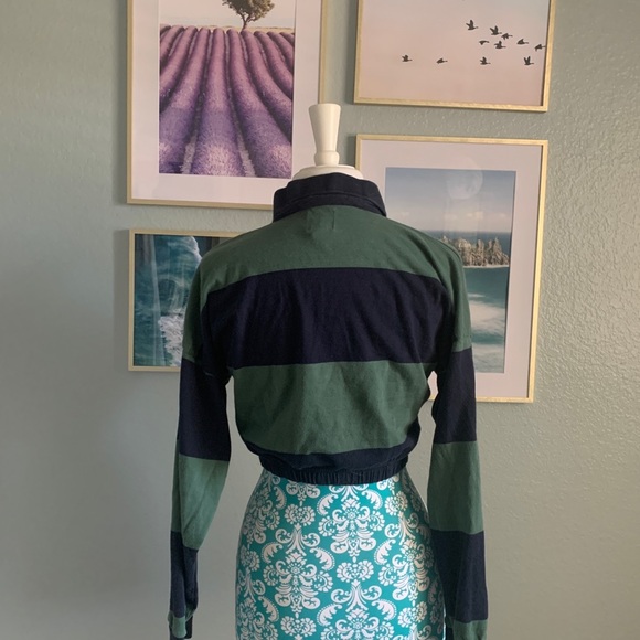 Rugby Long sleeve Jr. crop top - Picture 2 of 5